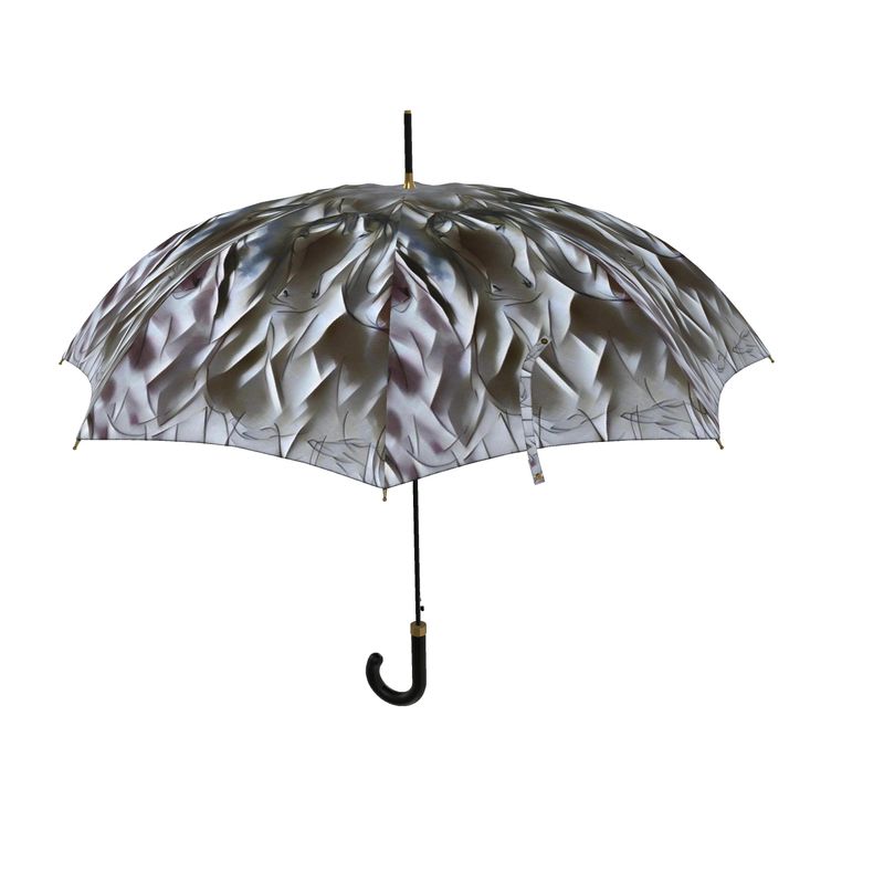 Umbrella: Three Horses Art Design #21