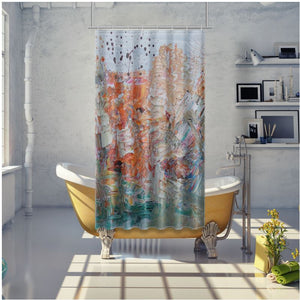 Shower Curtain: Brights Texture Artwork