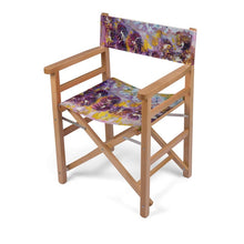 Load image into Gallery viewer, Directors Chair: Purple Satin Artwork