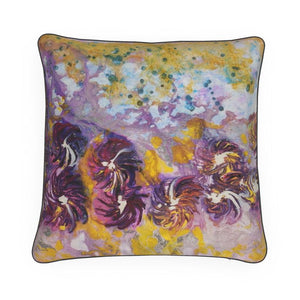 Cushions: Purple Satin Artwork