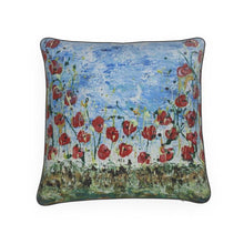 Load image into Gallery viewer, Cushions: Textured Poppies