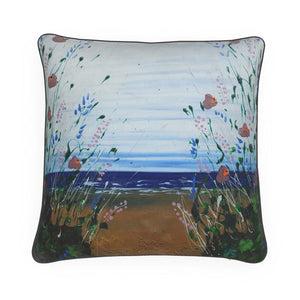 Cushions: Pale Beach Poppies