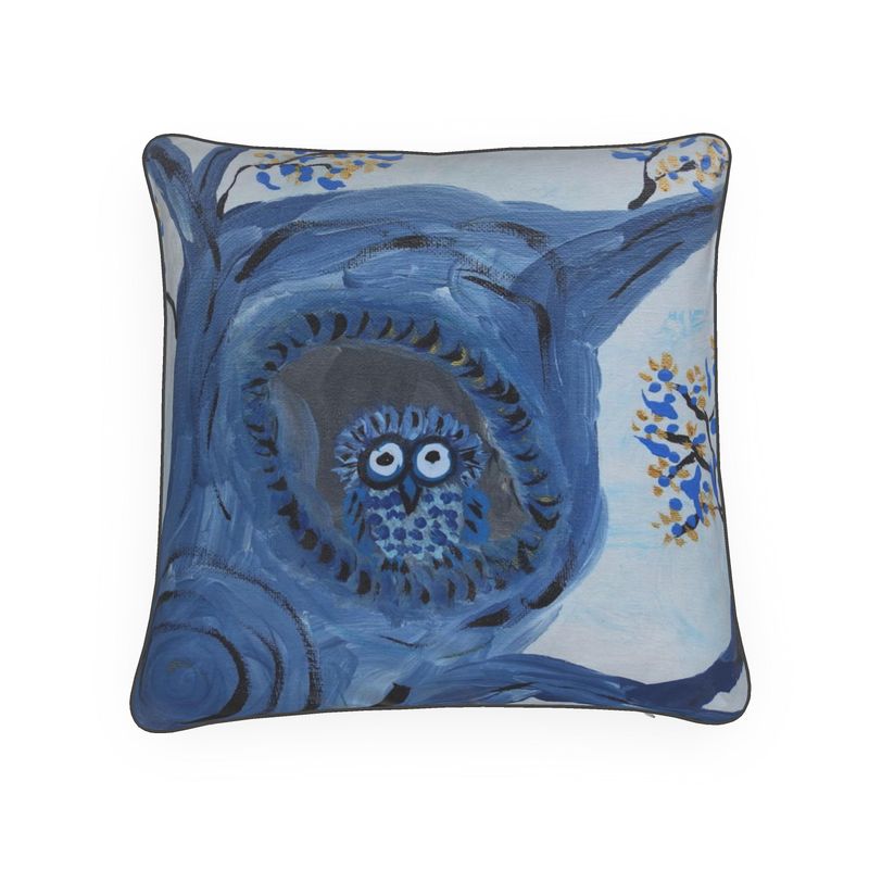 Cushions: Tree Owl 8# Googly Hedgehog Owls Collection