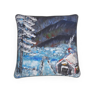 Cushions: Snowy Cabin