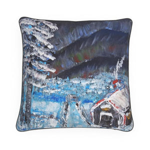 Cushions: Snowy Cabin