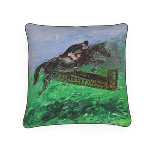Cushions: Horse and Rider Jumping