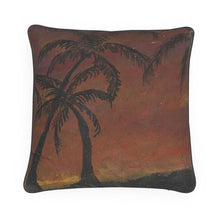 Load image into Gallery viewer, Cushions: Palm Tree Sunset