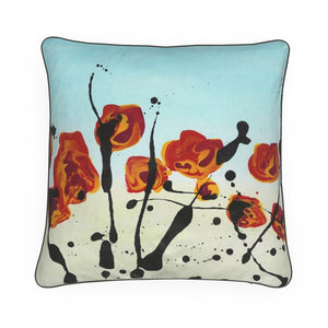 Cushions: Abstract Poppies