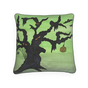 Cushions: Green Spook Halloween