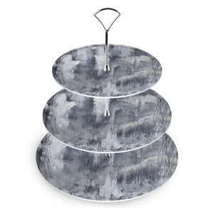 Cake Stand: Marble Shadow Artwork