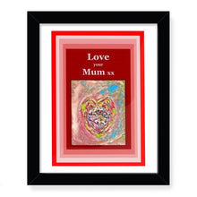 Load image into Gallery viewer, NoW Love around the World Framed Art Prints: Love your Mum
