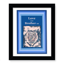 Load image into Gallery viewer, NoW Love around the World Framed Art Prints: Love your Brother