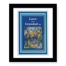 Load image into Gallery viewer, NoW Love around the World Framed Art Prints: Love your Grandad